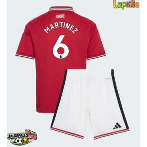 Manchester United Lisandro Martinez #6 Kotipaita Lapsille 2026-27 Lyhythihainen (+ shortsit)